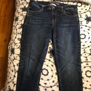 American Eagle Jeggings with Zipper on Side